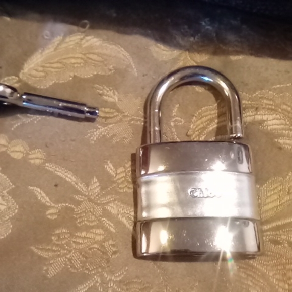 Vintage Chole' Black leather handbag - Picture 7 of 7